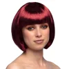 PERRUQUE CABARET - ROUGE CERISE