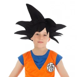 PERRUQUE GOKU SAYAN NOIR ENFANT