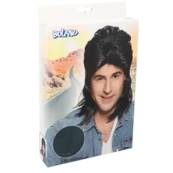 PERRUQUE HARD ROCK NOIRE JIMMY HOMME