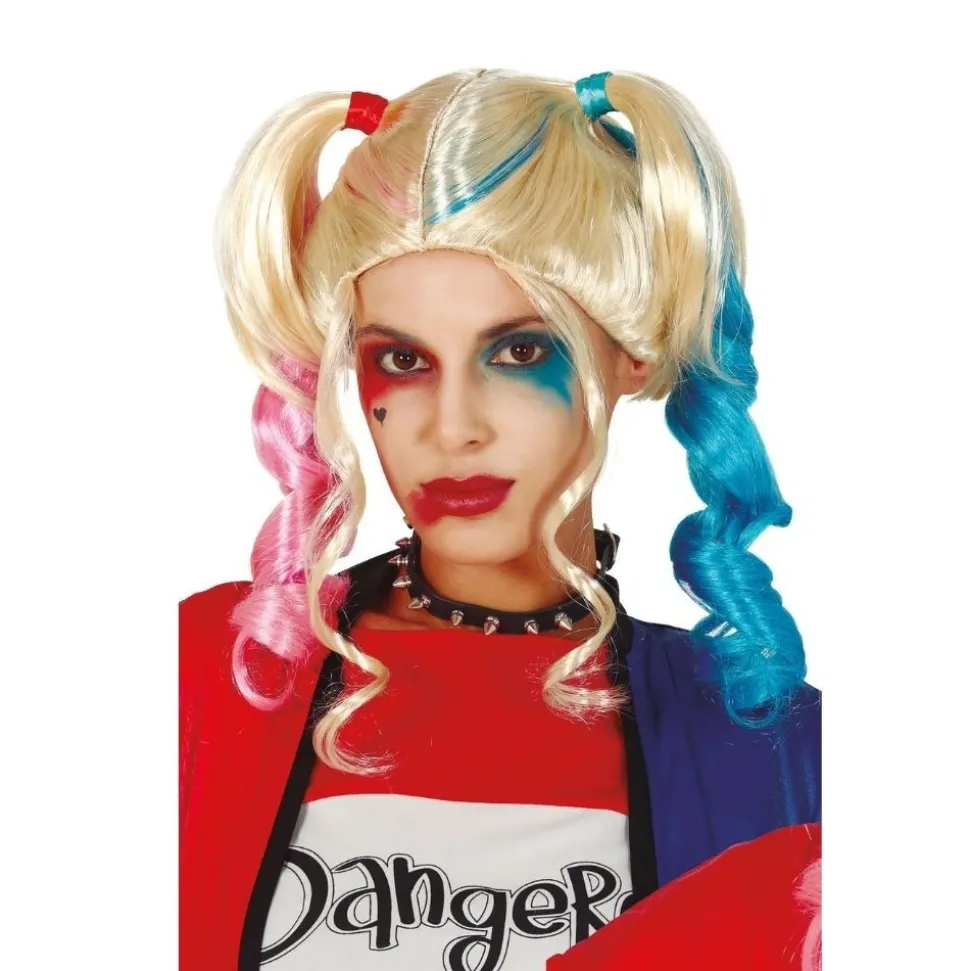 PERRUQUE HARLEEN QUINZEL DANGEREUSE FEMME