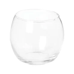 PHOTOPHORE VERRE BOULE 7CM TRANSPARENT