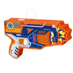 PIÑATA À CASSER GUN FUTURISTE 42X7.5X25CM ORANGE