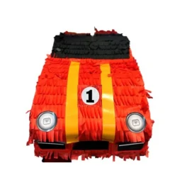 PIÑATA À CASSER SUPERCAR 41X24X16CM ROUGE