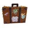 PIÑATA À CASSER VALISE BAGAGE VOYAGE 40X35X10CM
