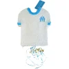 PIÑATA À TIRER MAILLOT FOOTBALL OM 60CM BLANC