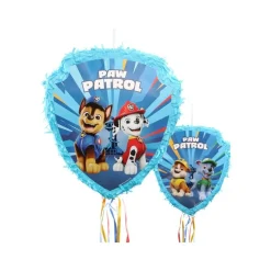 PIÑATA À TIRER PAW PATROL QG 33X38X9CM BLEU