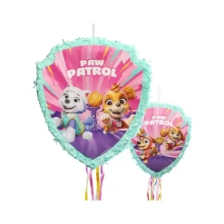 PIÑATA À TIRER PAW PATROL QG 33X38X9CM ROSE