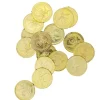 24 PIÈCES MONNAIE DÉCORATIVE PIRATE 2.3CM OR