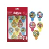 20 PICS AZYME COMESTIBLE PAT PATROUILLE 6.5X4CM