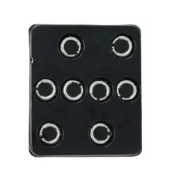 8 PIERCINGS VISAGE ANNEAUX LOOK PUNK 1.3CM