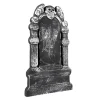 PIERRE TOMBALE RIP SQUELETTE VOLANT 50X30CM GRIS