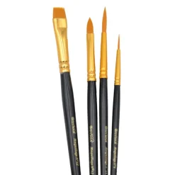 4 PINCEAUX DE MAQUILLAGE