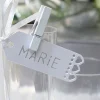 25 PINCES BOIS 3.5CM BLANC