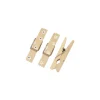 10 PINCES BOIS MARGUERITTE 2.5X1.9X0.8CM NATURE