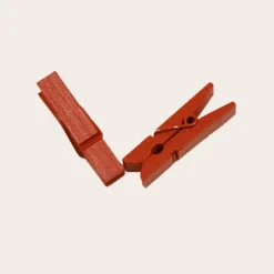 25 PINCES ROUGE 3.5 CM