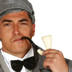 PIPE PVC SHERLOCK HOLMES DÉTECTIVE ENQUÊTEUR 16CM
