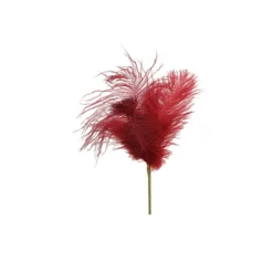 PIQUE PLUME 15CM ROUGE