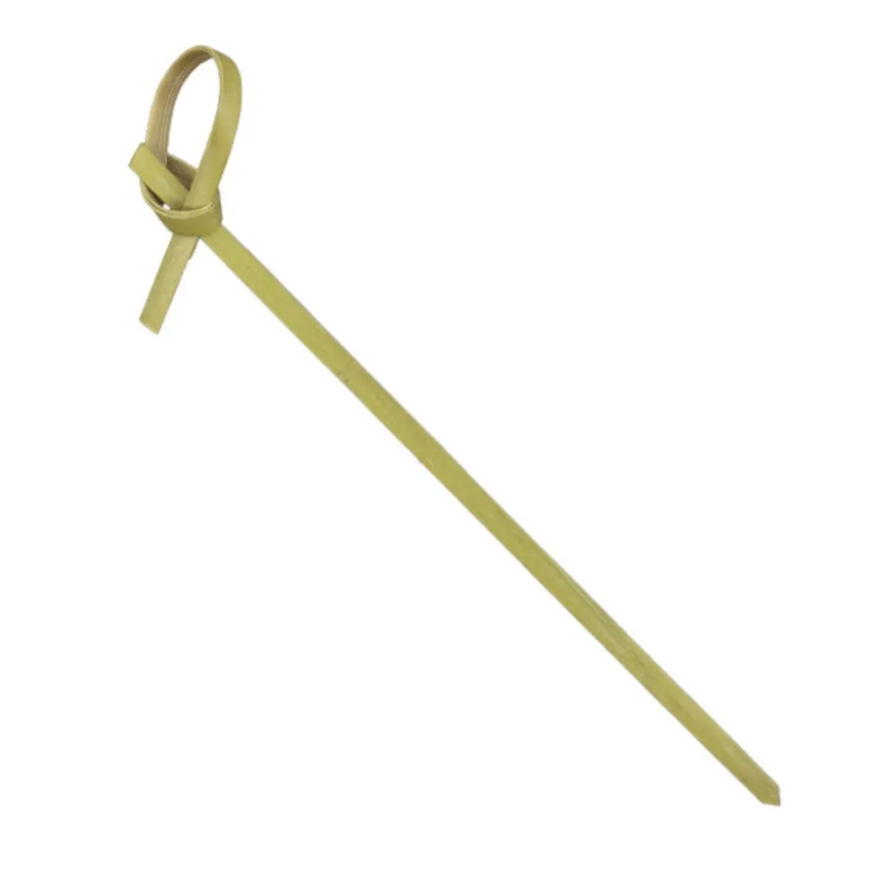 50 PIQUES APÉRITIFS BAMBOU BOUCLE 7CM