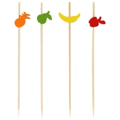20 PIQUES FRUITS ANANAS POMME POIRE BANANE
