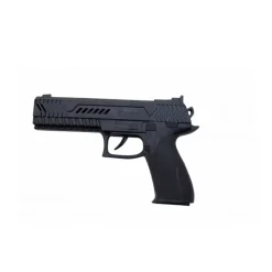 PISTOLET AUTOMATIQUE PLASTIQUE 21CM NOIR