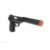PISTOLET JOUET SILENCIEUX 25CM NOIR