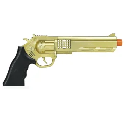 PISTOLET REVOLVER JOUET 27CM OR