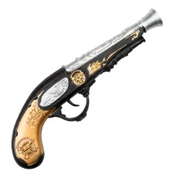 PISTOLET À SILEX PLASTIQUE PIRATE 28CM