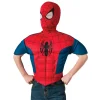 PLASTRON 3D ET CAGOULE ULTIMATE SPIDER-MAN ENFANT