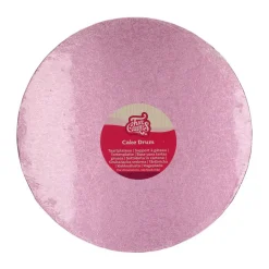 PLATEAU À GÂTEAU ROND 30CM ROSE