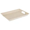 PLATEAU MÉLAMINE RECTANGLE 40.6X29.6X4.5CM BEIGE