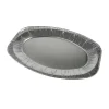 3 PLATS ALUMINIUM 43X28CM