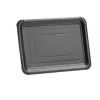 3 PLATS DE SERVICE CARTON RECTANGLE 34X45CM ARGENT