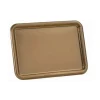 2 PLATS DE SERVICE LUNCH 35X24CM OR