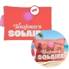 POCHETTE MESH TOUJOURS SOLAIRE 21X27CM ROUGE