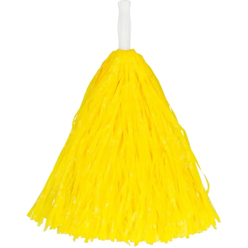 POMPON CHEERLEADING 34CM JAUNE VIF