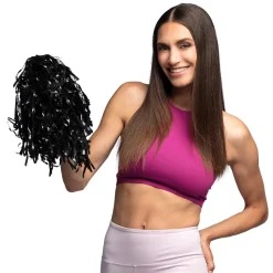 POMPON CHEERLEADING 34CM NOIR