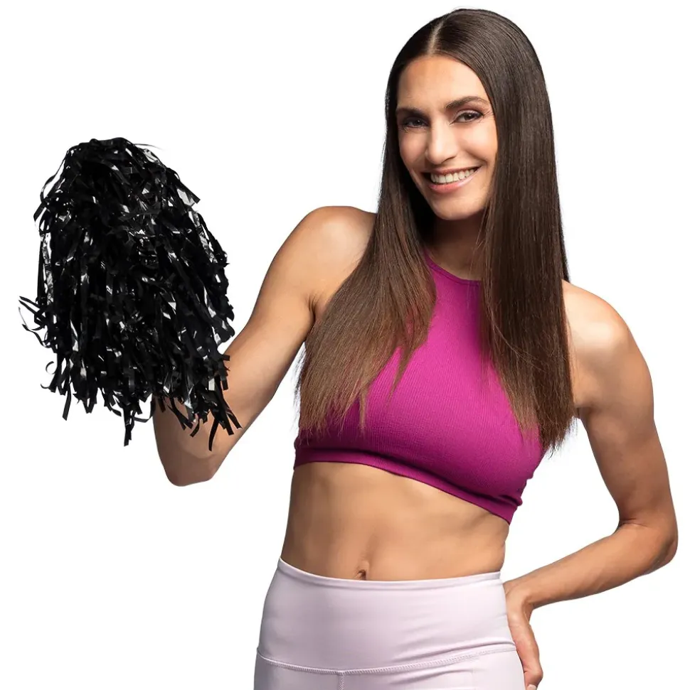 POMPON CHEERLEADING 34CM NOIR