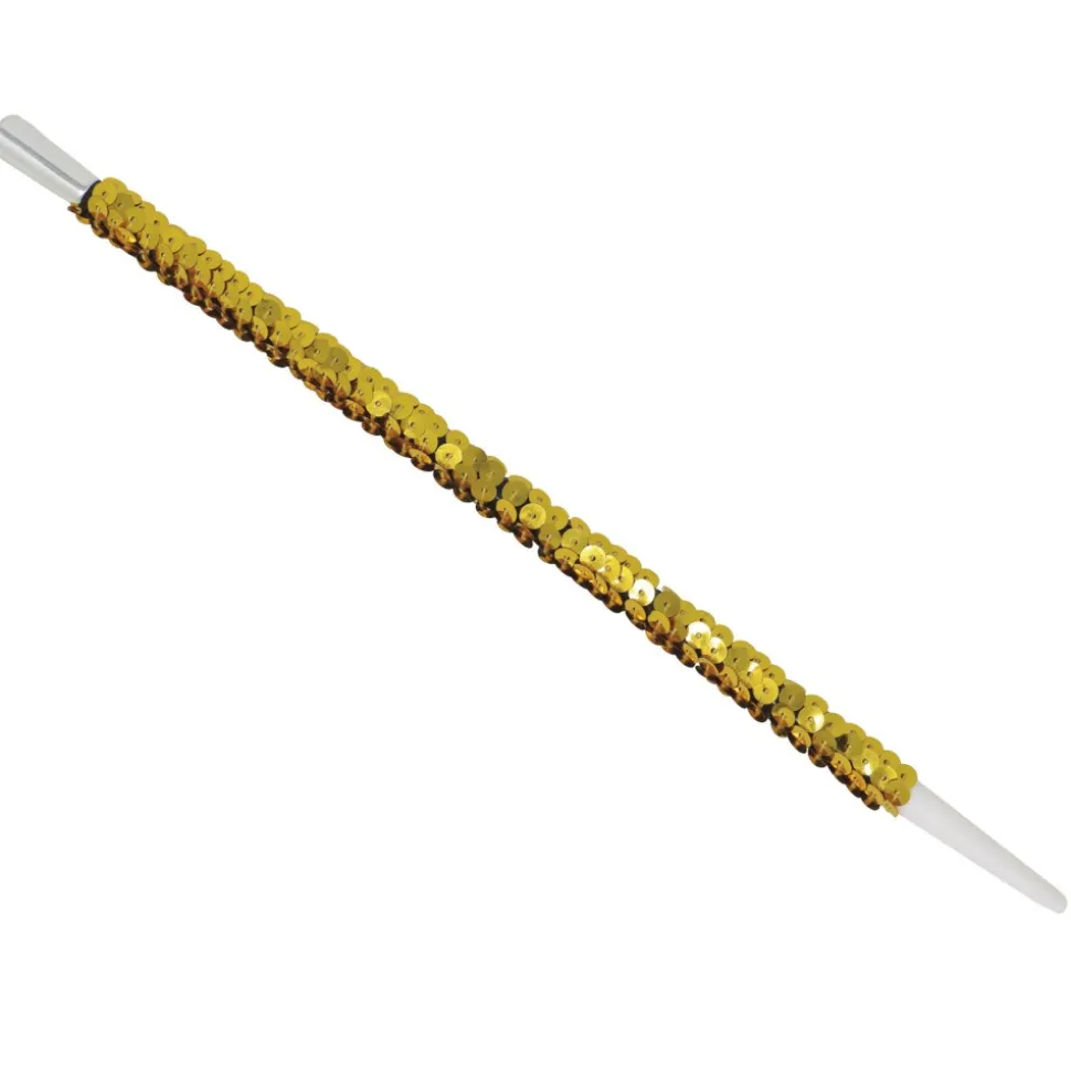 PORTE-CIGARETTES CHARLESTON SEQUINS 30CM OR