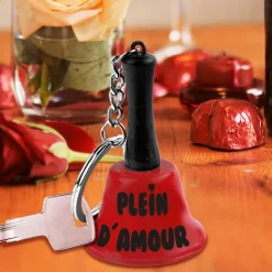 PORTE-CLEFS MÉTAL LA CLOCHETTE DU PLAISIR