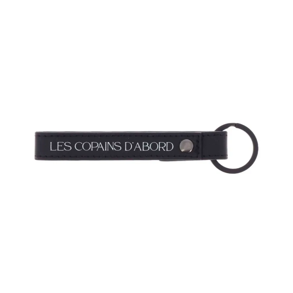 PORTE-CLEFS SIMILICUIR COPAINS D'ABORD 1.5X12.5CM