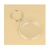 4 PORTE-CLÉS PHOTO ROND TRANSPARENT 35MM