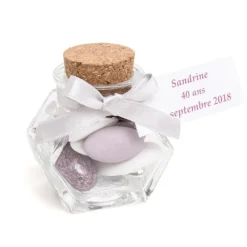 POT EN VERRE FORME ENCRIER 5.5CM