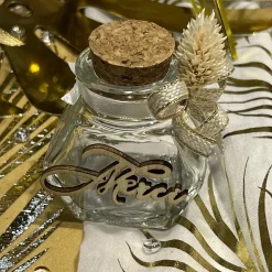 POT EN VERRE FORME ENCRIER 5.5CM
