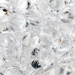 POT STRASS DIAMANTS PLASTIQUE TRANSLUCIDE