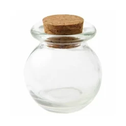 POT VERRE FORME RONDE 5X5X5.2CM