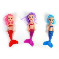 POUPÉE SIRÈNE 14CM ARTICULÉE