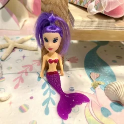 POUPÉE SIRÈNE 14CM ARTICULÉE