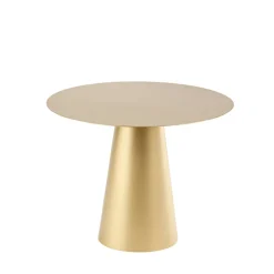 PRÉSENTOIR GÂTEAU SOCLE MÉTAL 26X20CM OR
