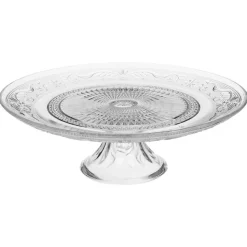 PRÉSENTOIR GÂTEAU SOCLE VERRE 29X9CM