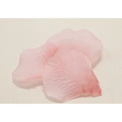100 PÉTALES EN TISSU ROSE